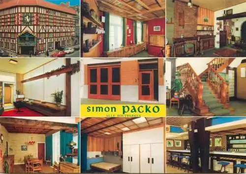 Postcard hotel restaurant Simon Packo Alle Houtwerken