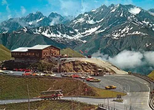 Postcard hotel restaurant Grossglockner Hochalpenstrasse Sr. Franz Rehrl Haus