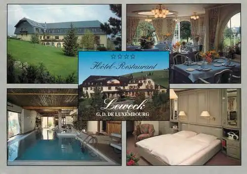Postcard hotel restaurant Leweck G.D. de Luxembourg