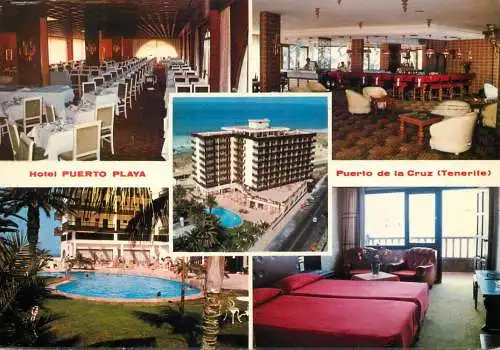 Postcard hotel restaurant Puerto Playa Puerto de la Cruz
