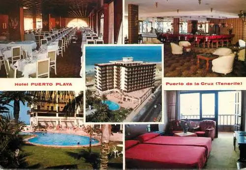 Postcard hotel restaurant Puerto Playa Puerto de la Cruz