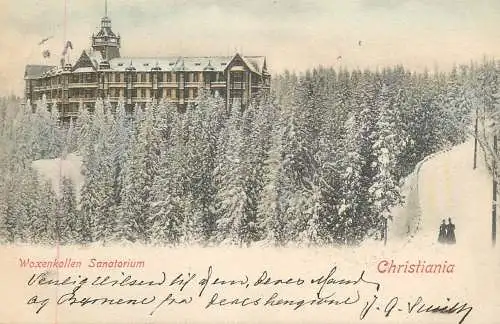 Christiania Woxenkollen Sanatorium 1900s