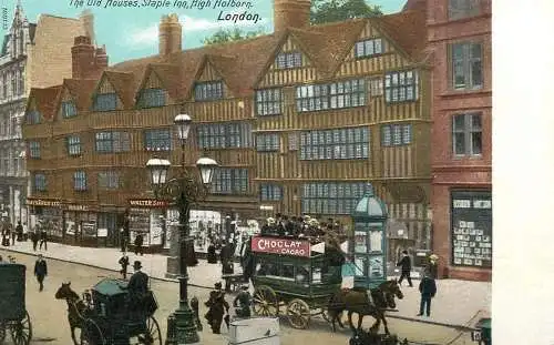 High Holborn old houses London