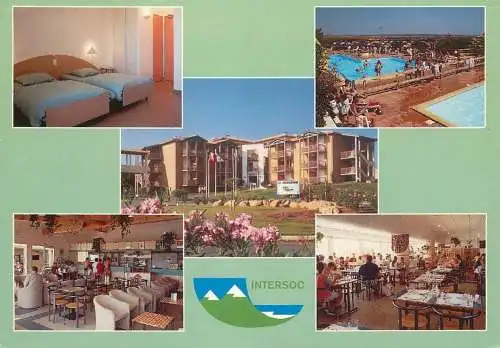 Postcard hotel restaurant Intersoc La Meridienne