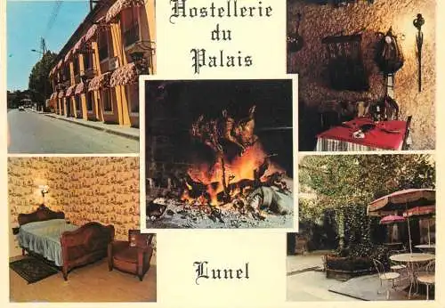 Postcard hotel restaurant Hostellerie du palais
