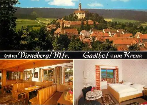 Postcard hotel restaurant Gasthof zum Kreuz