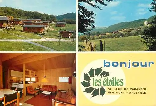 Postcard hotel restaurant Les Etoiles Blaimont
