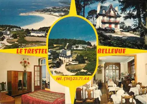 Postcard hotel restaurant Le Trestel Bellevue