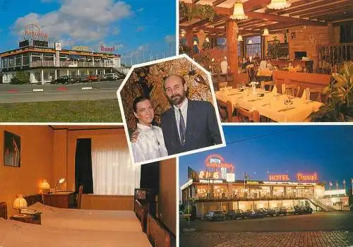 Postcard hotel restaurant Barloria Gent Drongen Belgium