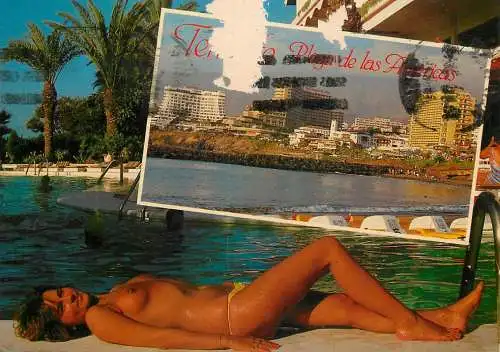 Tenerife beauty topless naturism