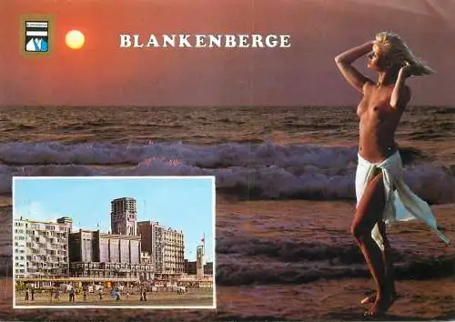 Blankenberghe beauty topless & seascape