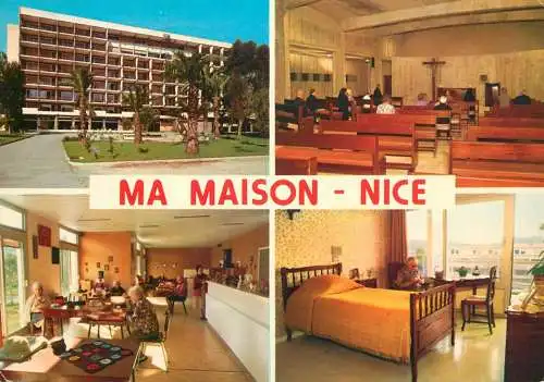 Postcard hotel restaurant Ma Maison Nice