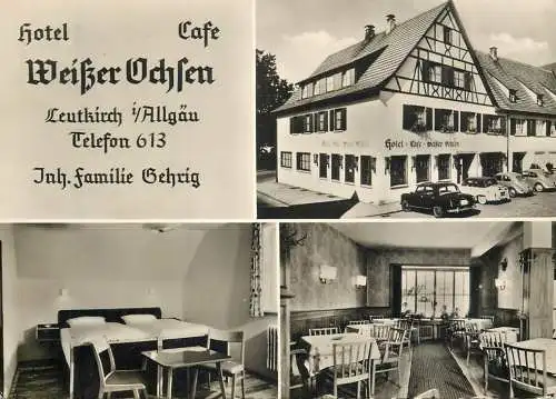 Postcard hotel restaurant cafe Weizer Ochfen