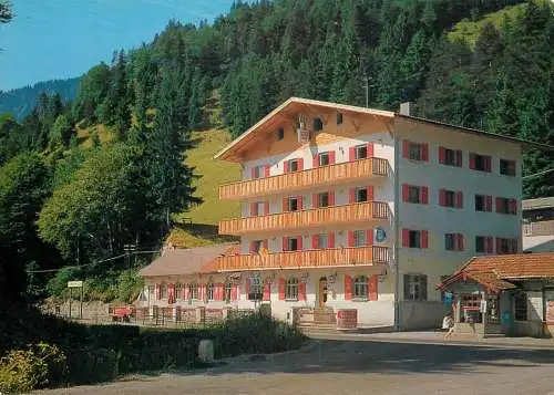 Postcard hotel restaurant Ulrichsbrucke Tirol Austria