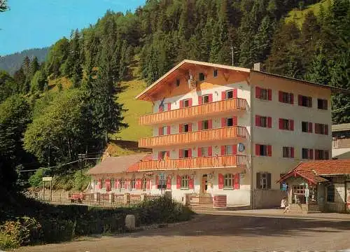 Postcard hotel restaurant Ulrichsbrucke Tirol Austria