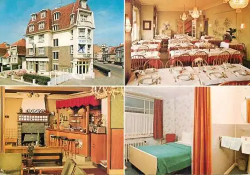 Postcard hotel restaurant Derby Hotel Knokke Heist
