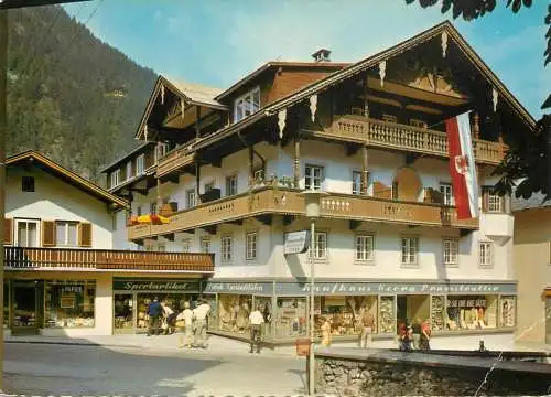 Postcard hotel restaurant Kaufhaus Fremdenheim Pramstraller