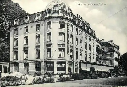 Postcard hotel restaurant Spa les Heures claires