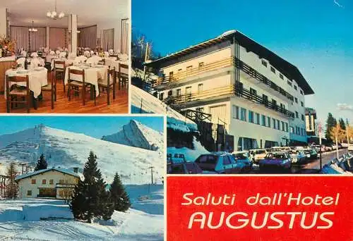 Postcard hotel restaurant Hotel Augustus
