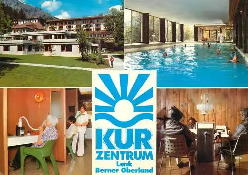 Postcard hotel restaurant Lenk Berner Oberland