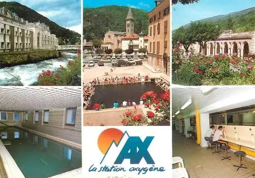 Postcard hotel restaurant Apa Poux Albi 1997