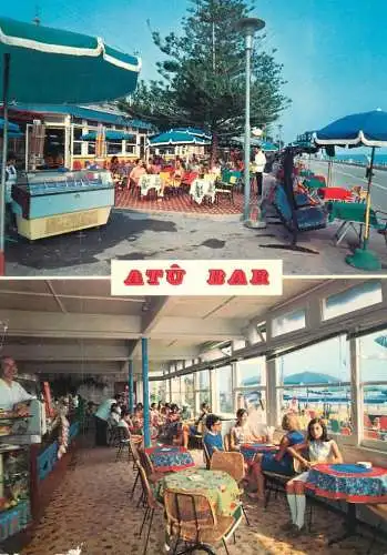 Postcard hotel restaurant Atu Bar tea room gelateria