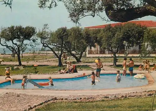 Postcard hotel restaurant Pueblo Eldorado Playa Costa Dorada Cambrils Espana