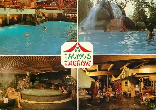 Postcard hotel restaurant Taunus Therme