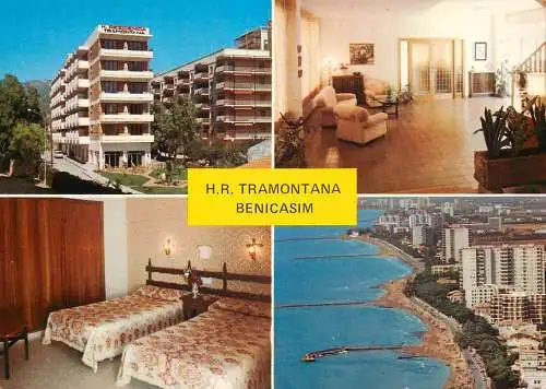 Postcard hotel restaurant H.R. Tramontana Benicasim