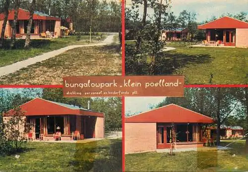 Postcard hotel restaurant Bungalowpark Klein Poelland Renesse