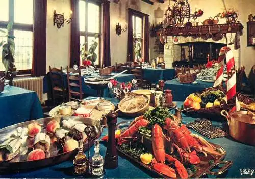 Postcard hotel restaurant Casserole Brugge
