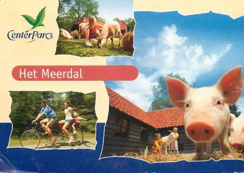 Postcard hotel restaurant Het Meerdal CenterParcs Netherlands