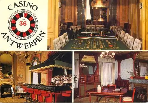 Postcard hotel restaurant Casino Antwerpen