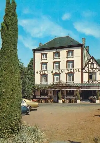 Postcard hotel restaurant Vresse sur Semois a la Glycine