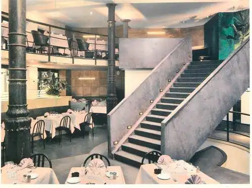 Postcard hotel restaurant cafe du Dome Bruxelles