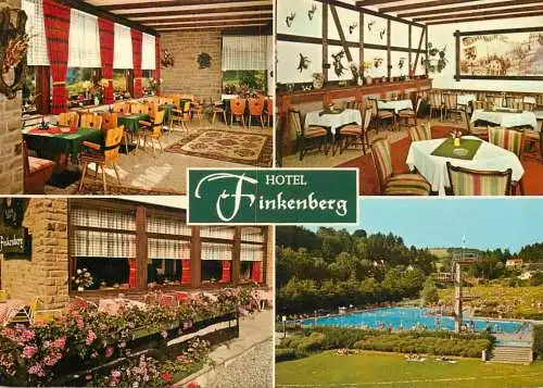 Postcard hotel restaurant Finkenberg