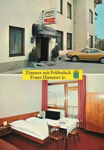 Postcard hotel restaurant Zimmer mit Fruhstuck Franz Hummer