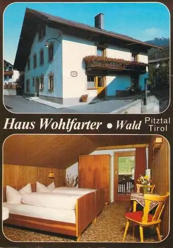 Postcard hotel restaurant Haus Wohlfarter Wald Tirol