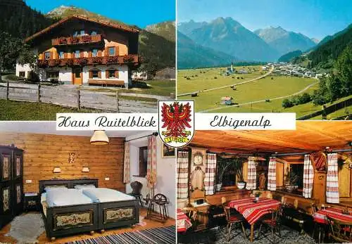 Postcard hotel restaurant Haus Ruitelblick Elbigenalp