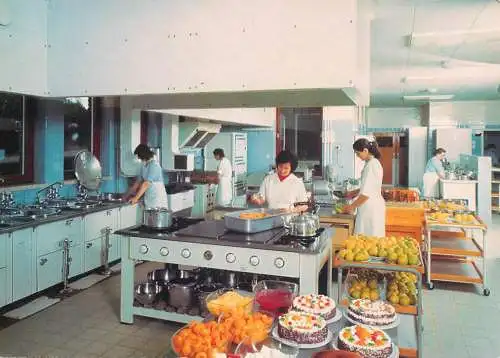 Postcard hotel restaurant Kindervreugd Koksijde St. Idesbald