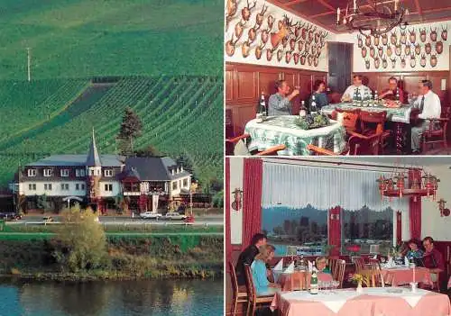 Postcard hotel restaurant Weinhaus Heinrich Andre Ernst Mosel