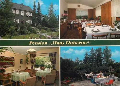 Postcard hotel restaurant pension Haus Hubertus