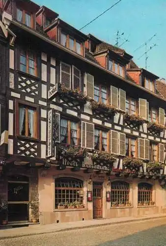 Postcard hotel restaurant de la Cigogne Obernai