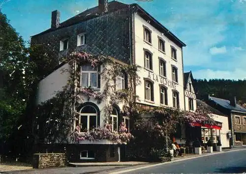 Postcard hotel restaurant Vresse sur Semois a la Glycine