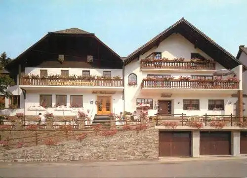 Postcard hotel restaurant Rittersprung Ouren Reuland