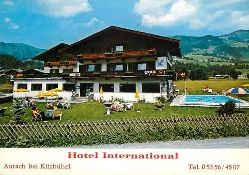 Postcard hotel restaurant Kitzbuhel International