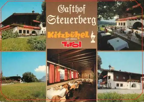 Postcard hotel restaurant Gasthof Kitzbuhel Tirol