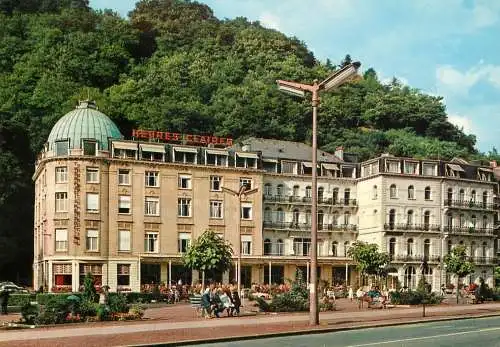 Postcard hotel restaurant Heures Claires Spa