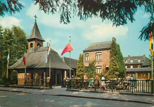 Belgium Banneux Notre Dame chapel and Beco house