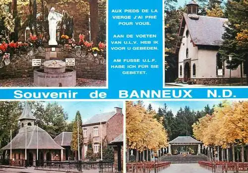 Belgium Banneux Notre Dame flowers